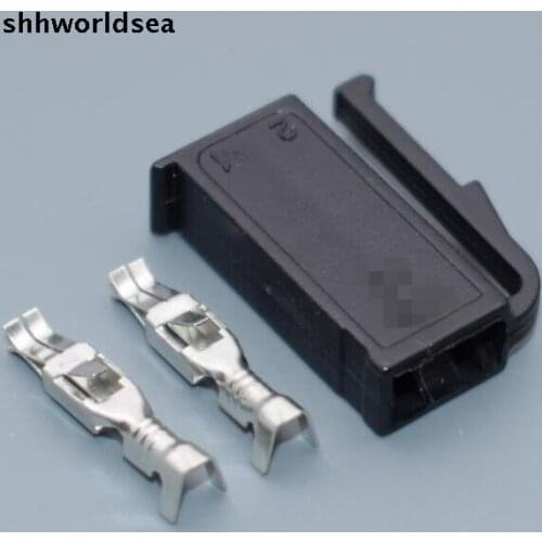 Worldgolden 5/30/100sets 2.8mm 2pin auto female wire harness electric female connector