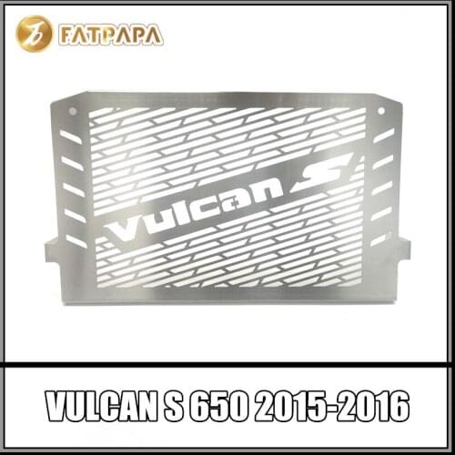 Stainless Steel RADIATOR GUARD COVER Grill Protector Fit For Kawasaki VULCAN S 15-16 VULCAN 650 Water tank network