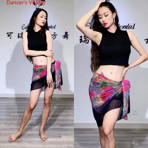 Belly Dance Clothing Sexy Floral Bellydancing 140*80cm Belt for Women Dance Accessories Girls Dance Outfit