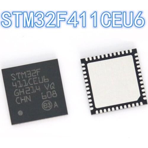 1PCS-10PCS 100% new original authentic STM32F411CEU6 QFN-48 32F411CEU6 QFN48 32-bit embedded microcontroller chip