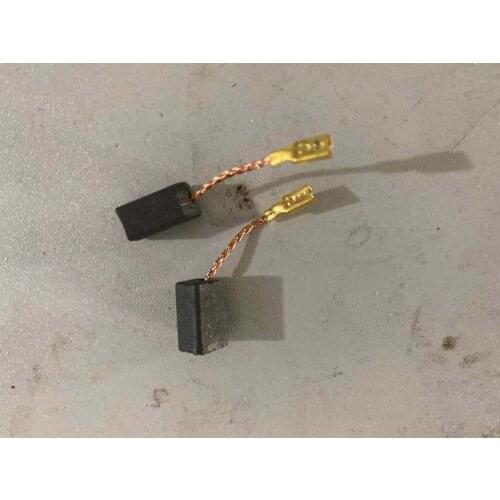 10pcs Auto Power Off Wire Leads Generic Motor Carbon Brushes Power Tool 13.6 x 7.8 x 6.3mm Angle Grinder Hammer Saw Drill Dewal