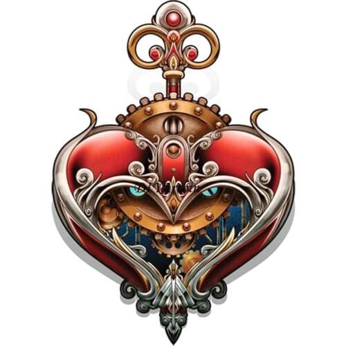 2021 New Steampunk Heart Metal Cutting Dies layering stencils for diy scrapbooking Birthday Wishes Card Making