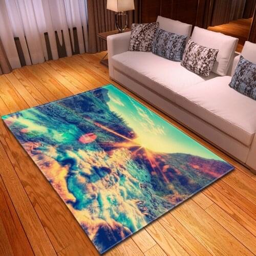 Dream Colour 3D Carpets for Living Room Bedroom Area Rugs Sofa Coffee Table Mats Customized Household Decor Soft carpet/Tapetes