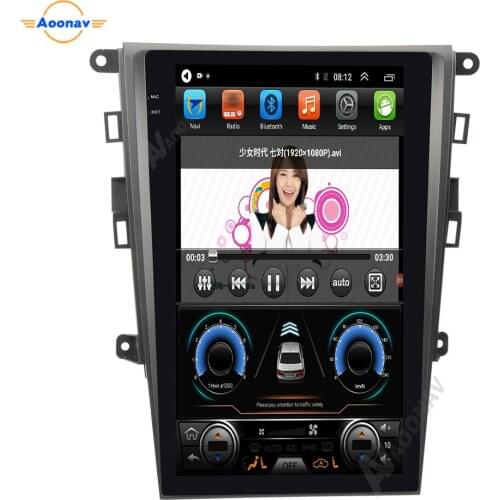 13.8 inch 2 din Android car stereo autoradio Tesla style for Ford mondeo 2012-2015 car radio multimedia player GPS navi