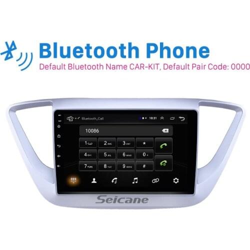 Seicane Car Radio Multimedia Video Player Navigation GPS Android 8.1 2din For Hyundai Verna 2016 Support Wifi OBD2 DAB+ Camera