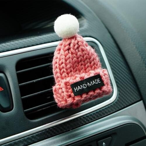 Car Styling Handmade Hat Shape Air Freshener Clip Air Condition Vent Perfume Original Fragrance Scent Automobile Accessories