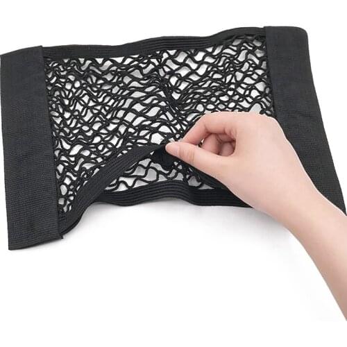 60*25cm Car-styling Boot String Mesh Elastic Nylon Rear Back Cargo Trunk Storage Organizer Net Holder Auto Accessory