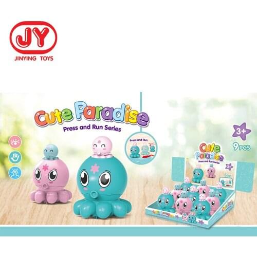 Hot Saleo ctopus Inertia Toys Car Pressi Train Stunt octopus inertia Car Model Children Toys For Kids Girl Gift Educational Toys