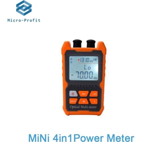 Mini 4 in 1 Optical Power Meter FTTH Visual Fault Locator Network Cable Test optical fiber tester 5km 15km 30KM VFL