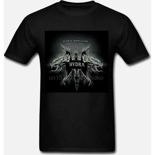 Mens Hydra Within Temptation T-Shirt Album Music Metal Gothic Dragon