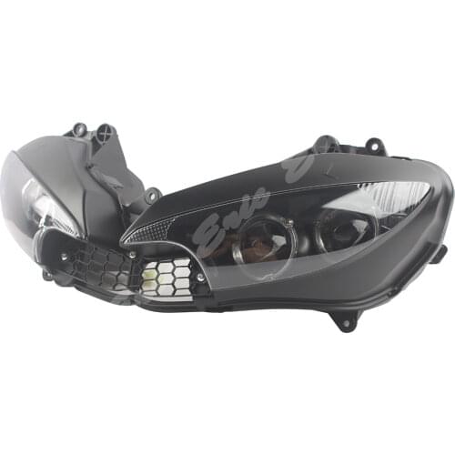 Motorcycle Front Headlight Lamp Assembly For Yamaha YZF-R6 2003 2004 2005 R6S 2006 2007 2008 2009 Clear Lens