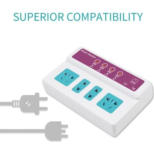 SC3-GPRS Remote Intelligent 3-way Temperature Control Plug-in Mobile Phone App Power Switch Water Pump