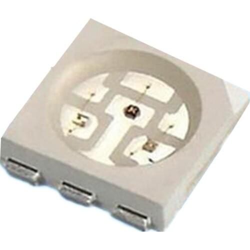 LED chip RGB 5050 SMD beads colorful red green blue free shipping 1000pcs