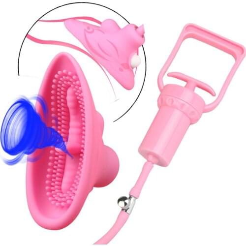 Vaginal Sucking Vibrator 10 Speeds Vibrating Oral Sex Suction Clitoris Stimulatior Female Masturbation Erotic Sex Toys for Woman