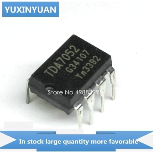 YUXINYUAN 10PCS/LOT TDA7052 TDA 7052 A7052 DA7052 DIP8 in stock in stock