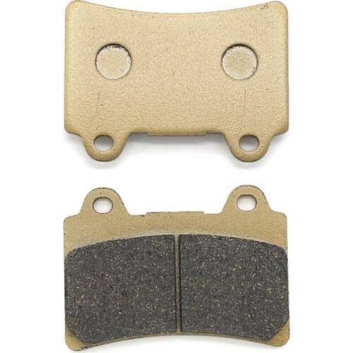 1 pair of front motorcycle brake pad parts replacement for Yamaha TDM850 TRX850 FZR1000 Genesls FJ1200 A ABS XJR1200