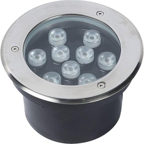 160x95MM High Lumen Bridgelux Chip IP66 9W 12W led underground light AC85-261V 12V 24V LED Buried Light For Sports Stadiums