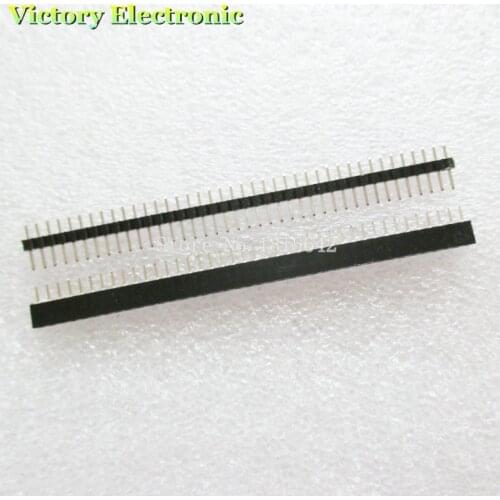20PCS/Lot 1x40 Pin 2 mm Single Row Female & Male Pin Header