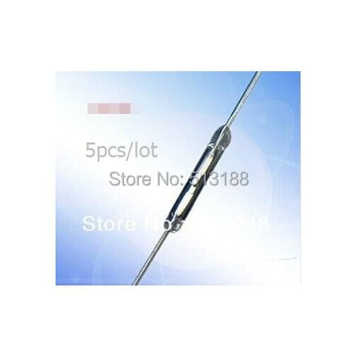 5pcs/lot N/C normally closed reed switch, magnetic sensor 2*14mm