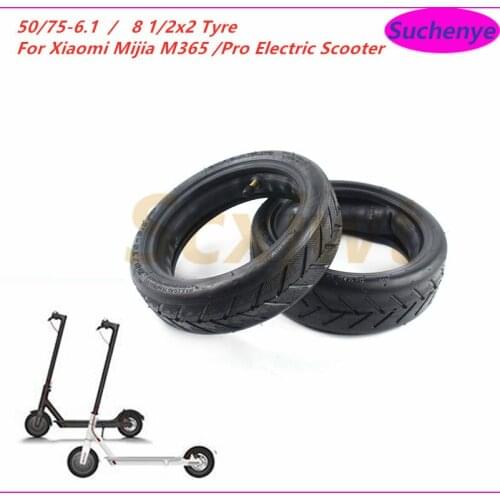 8.5 Inch Tyre 50/75-6.1 Tire Inner Tube 8 1/2X2 Inflatable Tyre for Xiaomi Mijia M365 Electric Scooter Wheels Front Rear Tires