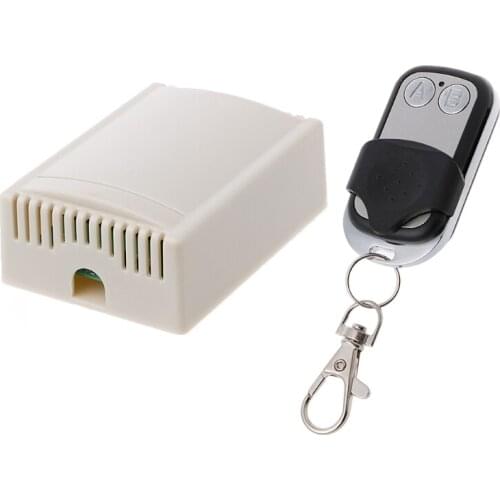 DC 12V 2CH RF 433MHz Wireless Switch Relay Receiver Module With Remote Control For DC Motor Forward Reverse Controller