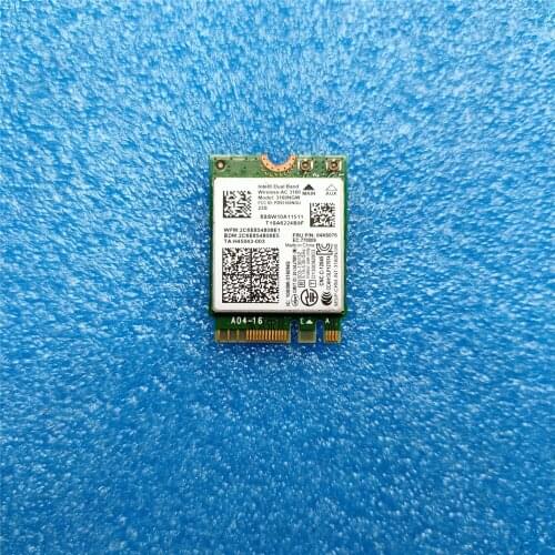 Intel Dual Band Wireless-AC 3160 3160NGW 04X6034 04X6076 for Y40 Y50 E10-30 E455 E555 2.4GHz/5,8GHz wifi