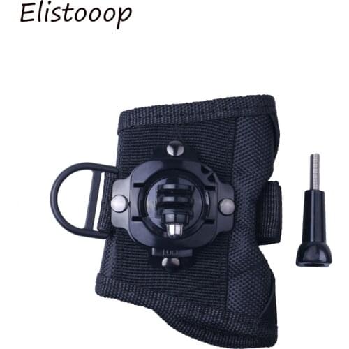 Elistooop Hand Wrist Band 360 Degree Swivel Rotation Hand Strap Belt Tripod Mount For GoPro Hero 8/7/6/5/4/3+ Go Pro Accessory