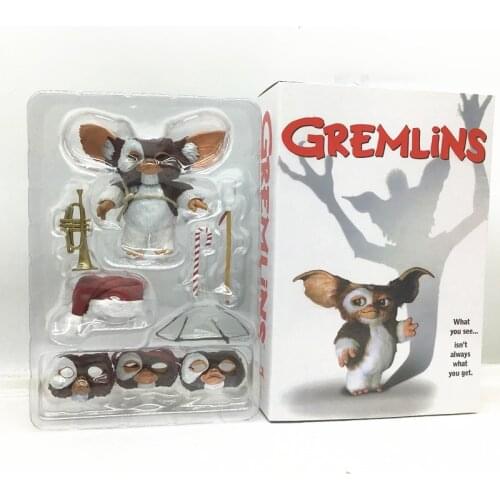 12cm/4.8inch NECA Movie Gremlins Christmas Edition Gremlins PVC Action Figures Model Toys Gift Doll