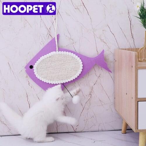 HOOPET Wall-mounted Cat Claw Board Grinding Claw Toy For Pet Various Shape Of Scrapers For Cat Protect Paw Cat Toy Cat Suppliers