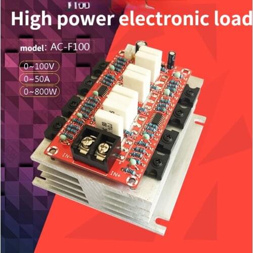 Load Machine Adjustable Electronic Load High-power Load Module DIY Linear Load 0 to 80 Volts AC-F100