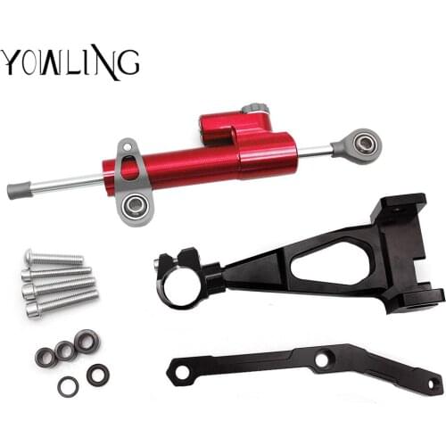 For YAMAHA MT09 MT-09 FZ09 2013-2016 Motorcycle Steering Stabilize Damper Bracket Mount Damper Steering Motobike Support MT 09
