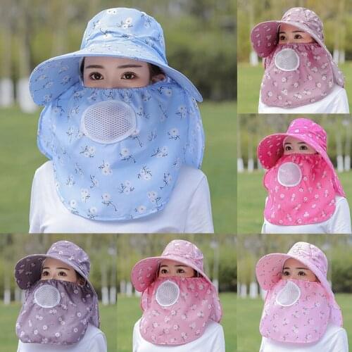 Womens Summer Anti-ultraviolet Foldable Large-edge Sun-proof Sun Hat Beach Hat