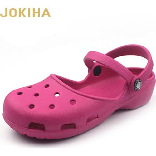 New Arrival Womens Lightweight Flats Sandals Summer Cheap Mule Clogs Ladies Girls Garden Shoes Nursing Work Slippers Shoes