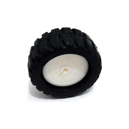 1pcs MiniQ Car N20 Motor 42mm Rubber Wheel/Tire 12 Line Encoding 3pi For DIY Smart Car Chassis Wheels TT Motor Wheel RC Toy