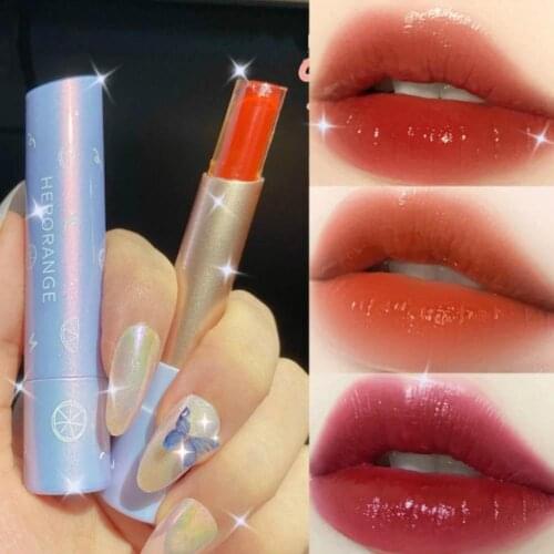 1pc Lipstick Long-lasting Moisturizing Lipstick Makeup Korean Moisturzing Nourishing Lipsticks Balm Lip Makeup Cosmetic