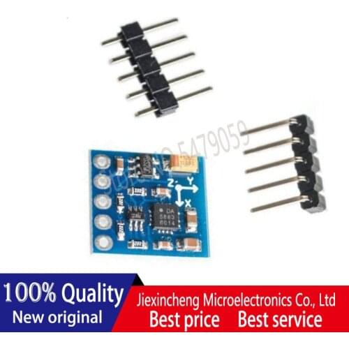 5PCS GY-271 QMC5883L electronic compass module triaxial magnetic field sensor New original