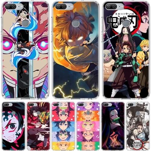 Demon Slayer Kimetsu No Yaiba Anime Phone Case for Huawei Honor 10 9 20 7A 7X 8A 8S 8X 9X Lite Pro Y5 Y6 Y7 Y9S 2019 10i 20i Coq