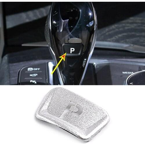 Car Button Decoration Sticker For-BMW 3 Series G20 G28 2019-2020 Electronic Brake P Button Hand Brake