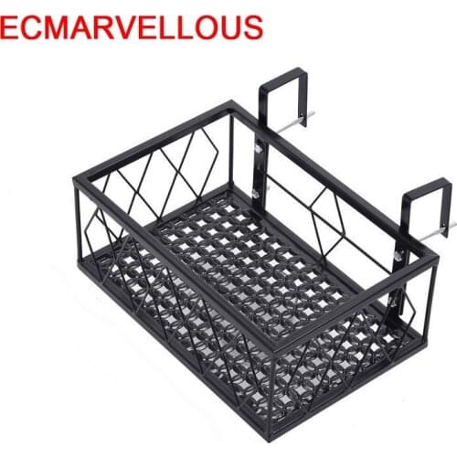 Plante Salincagi Decor Balcony Iron Sera Decoration Terrasse Mensole Per Fiori Balcon Balkon Flower Shelf Stand Plant Rack