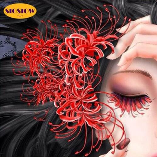 Diy 5D Diamond Mosaic Embroidery Diamond Painting Chinese Cross Stitch Beauty Lady Full Square Drill Decor Home Gifts For Women