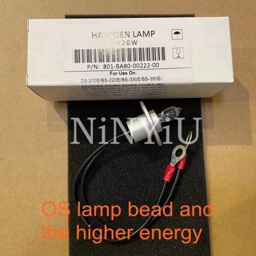 3PCS Mindray 12V20W BS200-BS880 Lamp +2PCS 6v10W Mindary BA88A Lamp