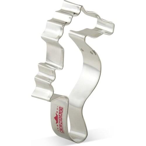 KENIAO Ocean Seahors Cookie Cutter for Birthday Party Cutters - Biscuit / Pastry / Bread Cutter - 5.6 x 11.7 cm- Stainless Steel