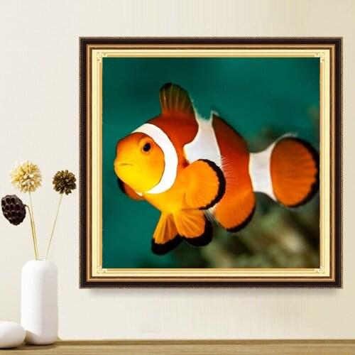 OSH NewDIY Full square/round Diamond Painting Animal decor Diamond Rhinestone Embroidery Cross Stitch Mosaic home decoration gi