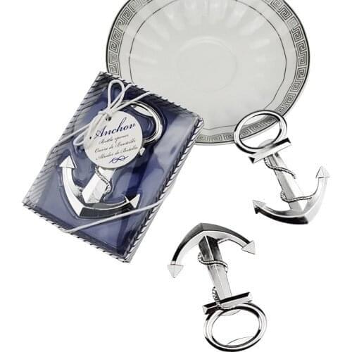 Anchor Shape Bottle Opener Wedding Gueste Party Birthday Baby Shower Favor Gift Souvenirs