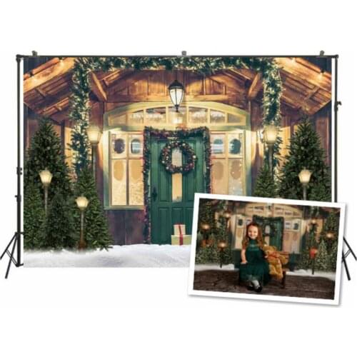 Christmas Photography Backdrops Winter Snowy Xmas Children Baby Family Party Decor Studio Photo Background Photocall Props W4741