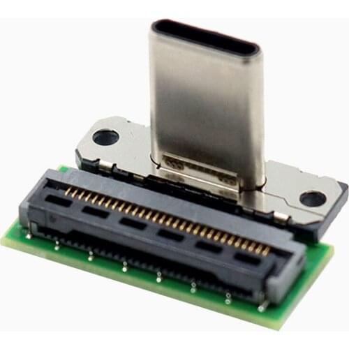 Dock Connector Charging Port USB Type C Socket Compatible for Switch Docking Station Replacement Component Male