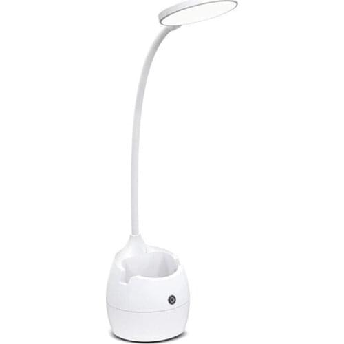 LED Desk Lamp with Student Pen and Phone Holder, Portable Desk Lamp, ChildrenS Desk Lamp