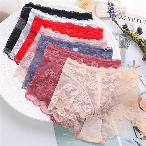 Seamless Sexy Cotton High Waist Panties Women Laces Underpants Shapewear Butt Lifting Underwear Lady Tummy Control