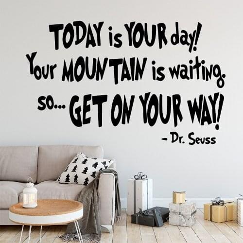 Quotes Vinyl Wall Stickers Wall Decor For Living Room Bedroom Decoration Sticker Murals Wall Decals