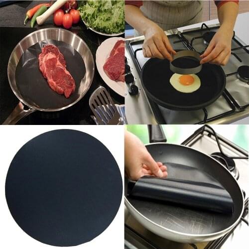 High Temperature Non - Stick Pan Pad Frying Pan Liner Sheet Wok Mats Kitchen Cooking Tools #YL